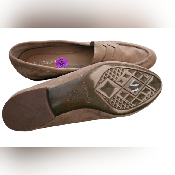 Aerosoles Map Out Suede Loafer Flats Women 8.5 - Picture 4 of 4